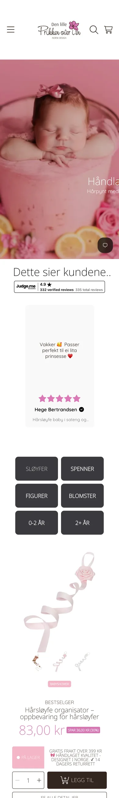 Mobilvisning av Den lille prikken over i-en